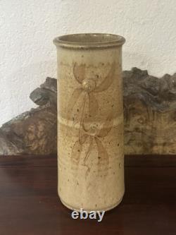 David Shaner Studio Pottery Signed Vase Vintage Mid Century Modern
