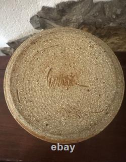 David Shaner Studio Pottery Signed Vase Vintage Mid Century Modern