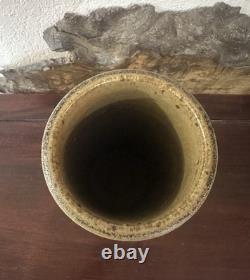David Shaner Studio Pottery Signed Vase Vintage Mid Century Modern