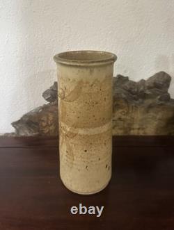 David Shaner Studio Pottery Signed Vase Vintage Mid Century Modern