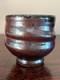 David Shaner Vintage American Studio Pottery Tea Bowl- Metallic Bronze Reduction