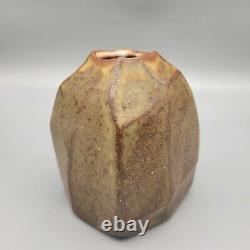 Don Curreri Studio Art Stoneware Vessel Signed Vintage NOS