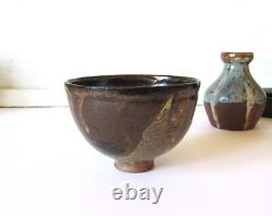 EDNA ARNOW studio pottery Mid-Century Modern bowl, Chicago artist potter