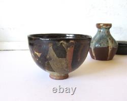 EDNA ARNOW studio pottery Mid-Century Modern bowl, Chicago artist potter