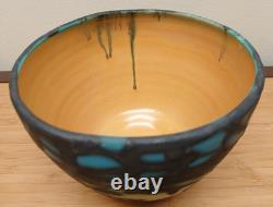 Early George Pearlman Pottery Maine Artist Potter Vintage 1986 Vase 8.5