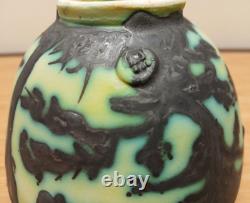 Early George Pearlman Pottery Maine Artist Potter Vintage 1986 Vase 8.5