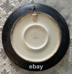 Eduardo Vega, Cuenca Ecuador, Large Art Pottery Platter/Charger, River Vintage