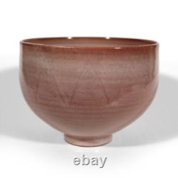 Edwin & Mary Scheier Studio Art Pottery Bowl Vase Incised Lines Vintage Listed