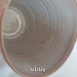 Edwin Mary Scheier Studio Pottery Mug Blue Dancing Horse RARE Signed Vintage