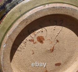 Eric Norstad Studio Art Pottery Vase Monumental 22 1/4 Vintage 1973 California