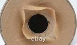 Eric Norstad Studio Pottery Vintage Table Lamp Hand Thrown Vase Blue Brown