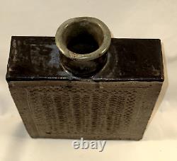 Eric Norstad Studio Rare Box Vase Vintage pottery Perfect condition