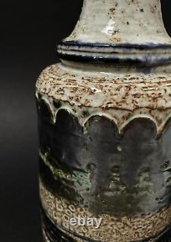 Exceptional Vintage German Studio Pottery Vase MID Century Modern Hand Made