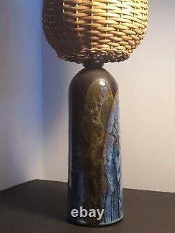Fabulous Vintage Diana Worthy Crich Studio Pottery Lamp