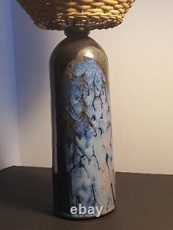Fabulous Vintage Diana Worthy Crich Studio Pottery Lamp