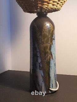 Fabulous Vintage Diana Worthy Crich Studio Pottery Lamp