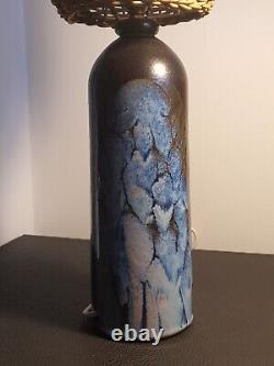 Fabulous Vintage Diana Worthy Crich Studio Pottery Lamp