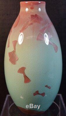 Fine Vintage Crystalline Glaze Studio Porcelain Vase