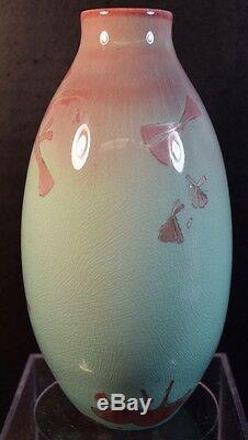 Fine Vintage Crystalline Glaze Studio Porcelain Vase
