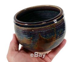 Fine Vintage Vivika & Otto Heino Studio Art Pottery Footed Vase Bowl California