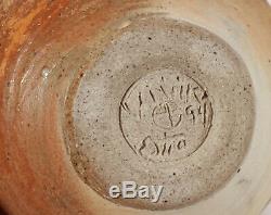 Fine Vintage Vivika Otto Heino Studio Art Pottery Moon Pot Weed Vase California