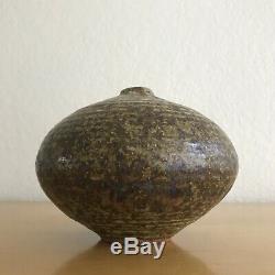 Fine Vintage Vivika Otto Heino Studio Art Pottery Weed Pot Vase California