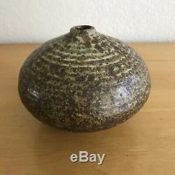 Fine Vintage Vivika Otto Heino Studio Art Pottery Weed Pot Vase California