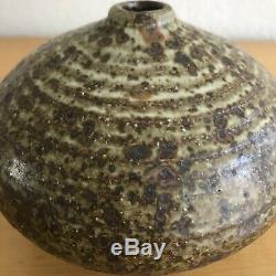 Fine Vintage Vivika Otto Heino Studio Art Pottery Weed Pot Vase California