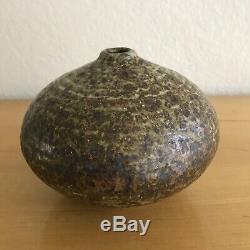 Fine Vintage Vivika Otto Heino Studio Art Pottery Weed Pot Vase California