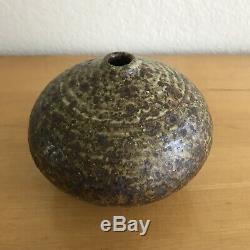 Fine Vintage Vivika Otto Heino Studio Art Pottery Weed Pot Vase California