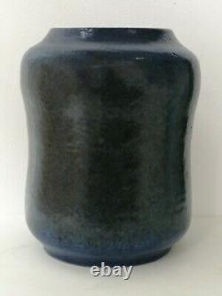 Frances Emma Richards Signed Vase 1926 Antique British Studio Pottery Stoneware