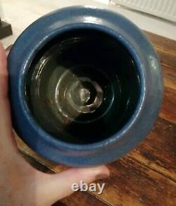 Frances Emma Richards Signed Vase 1926 Antique British Studio Pottery Stoneware