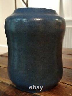 Frances Emma Richards Signed Vase 1926 Antique British Studio Pottery Stoneware