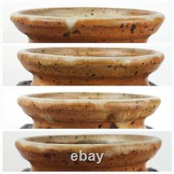 Frances Lehnert Ceramic Vase Ohio Studio Pottery Vintage Stoneware Pot 8.25H