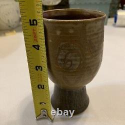 Frances Senska Footed Stoneware Cup