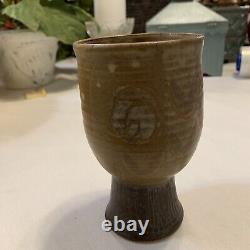 Frances Senska Footed Stoneware Cup