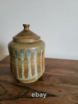Frances Senska Medium Lidded Canister Studio Pottery Ceramics