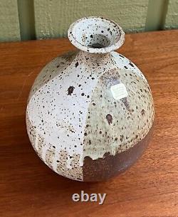 Franz Kriwanek Silverton Mountain Colorado Vtg Modern Studio Pottery Vessel Vase