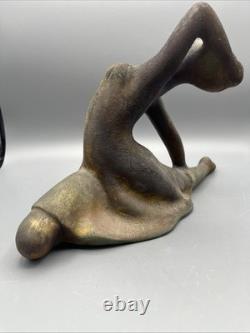 George Zaro Tudzarov Raku Pottery Ballerina Sculpture Figure Signed 195/950