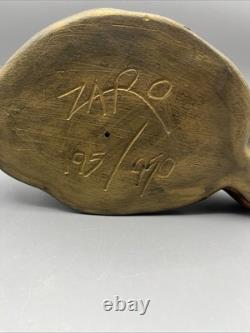 George Zaro Tudzarov Raku Pottery Ballerina Sculpture Figure Signed 195/950