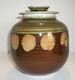 Gerry Williams New Hampshire Vintage Studio Pottery Porcelain Covered Jar / Vase