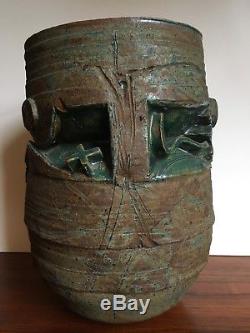 Gerry Williams Vintage Mid Century Modern Studio Pottery Ceramic Stoneware Vase