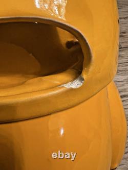 Glenn Appleman Studio Pottery Taxi Cab Cookie Jar Vintage Americana Rare