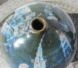Gorgeous Signed MID Century Modern Vintage Studio Art Pottery Weed Vase