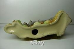 Group Of Koalas In Gum Tree Branch Australian Pottery Ceramic Studio Vintage