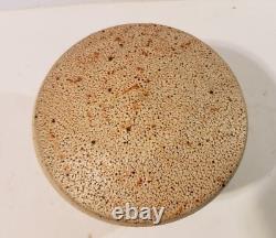 Guillermo Cuellar Vintage Studio Pottery Covered Box, Marked, Warren Mackenzie