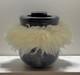 Hand thrown Fur pot stoneware, 1970's Studio pottery, Vintage Ceramics, signed