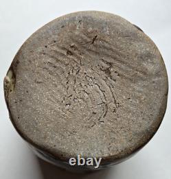 Handmade Studio Pottery Vase 6.5- Wabi Sabi Rustic Vintage Glaze- Artisan Craft