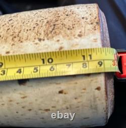 Handmade Studio Stoneware Pottery Pitcher & 6 Cups, Signed, 7-Piece Set