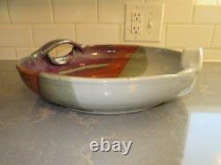 Hanselmann Pottery Serving Bowl Fruit Pasta Retired Studio Pottery Santa Fe HP